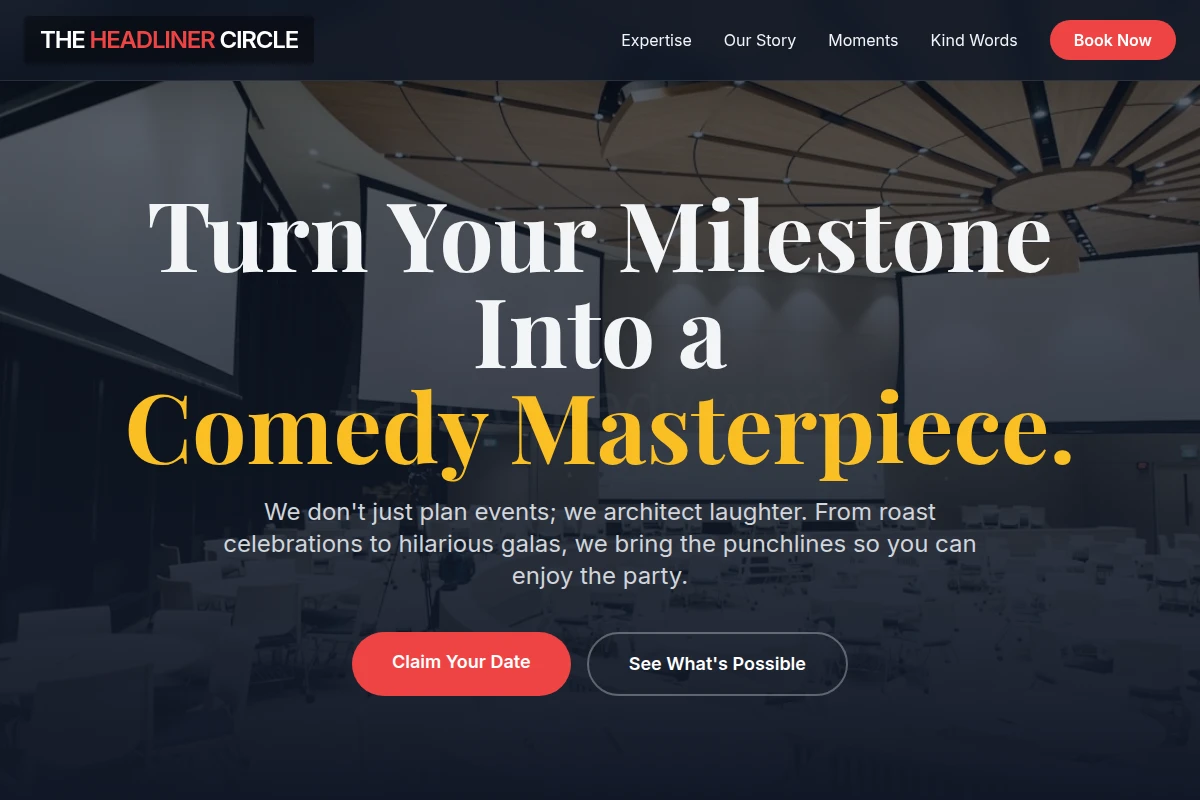 Humor Event Planning