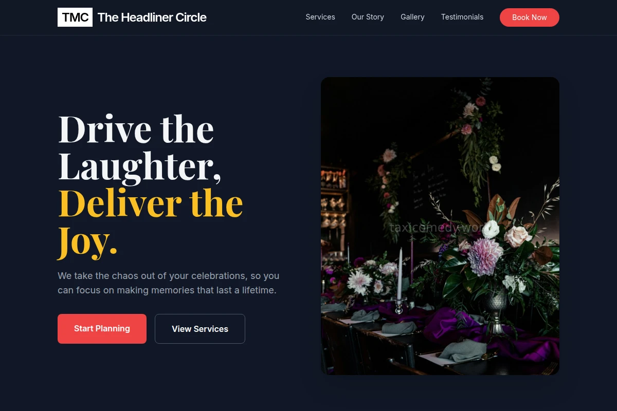 TaxiMeter Event Planning