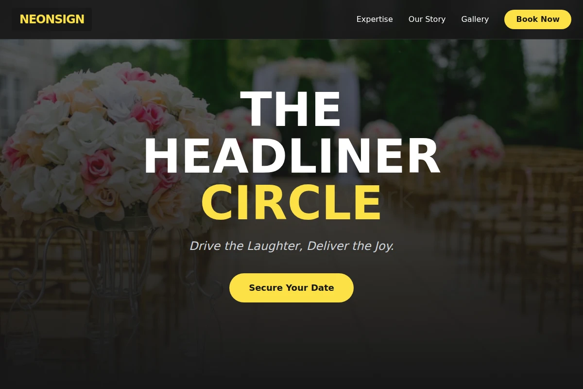 NeonSign Event Planning