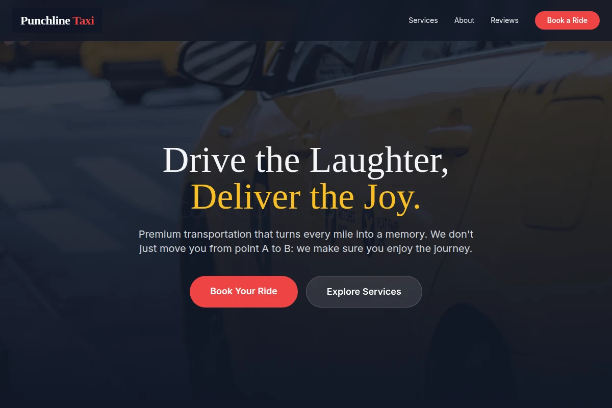 Punchline Taxi