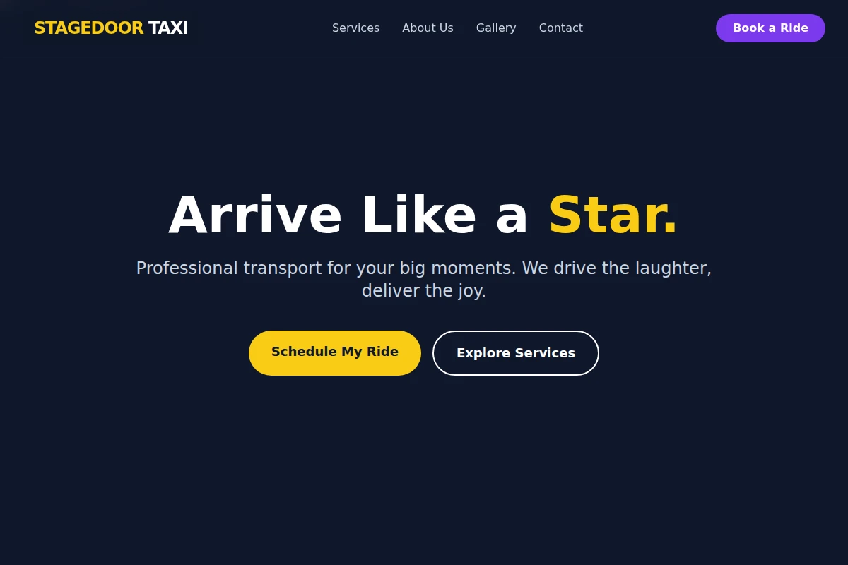 StageDoor Taxi